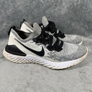 Men’s 8.5 Nike Epic React Flynkit 2 “Oreo” Running Shoe Slip On Workout Light